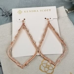 Rose Gold, Kendra Scott, Sophee, Earrings